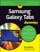 @dummiesbook Samsung Galaxy Tabs For Dummies.pdf